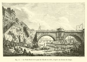 Le Pont-Neuf y el muelle de l