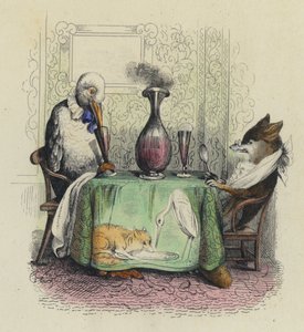 El zorro y la cigüeña de French School