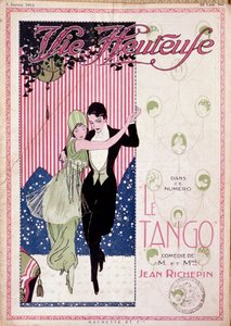 Le Tango, comedia de los Sres. Jean Richepin - en "Happy Life" del 05/01/1914 de French School