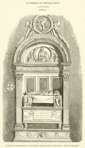 La Tumba de Leonardo Bruni de French School