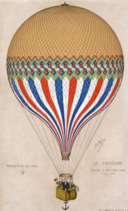 Le Tricolore, publ. 1874 de French School