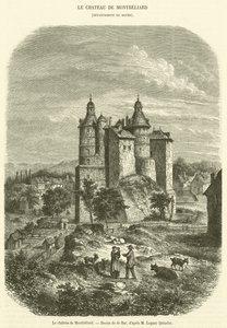 El castillo de Montbéliard de French School