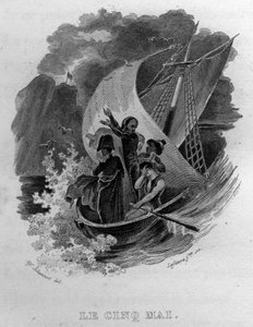 Le cinq mai Chanson de Béranger en “Oeuvres complètes” (1834) de Pierre Jean de Béranger (1780-1857), poeta y compositor francés. de French School