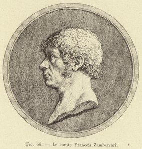 El conde Francois Zambeccari de French School