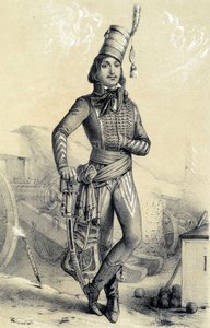 General Marceau - en la "Galerie historique de la Revolution francaise" de Albert Maurin de French School