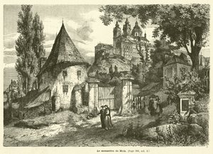 El monasterio de Melk de French School