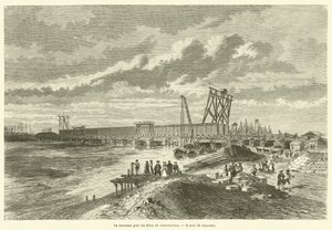 El nuevo puente del Rin en construcción de French School