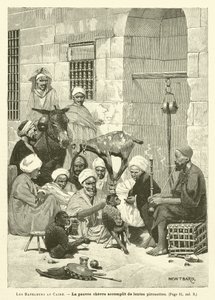 Los Saltimbanquis en El Cairo de French School