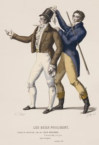 Les Deux Philibert, Acto III, Escena VIII de French School