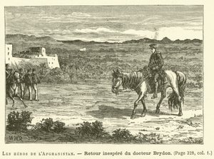 Los héroes de Afganistán (grabado)