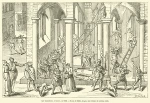 Los Iconoclastas, en Amberes, en 1566 de French School