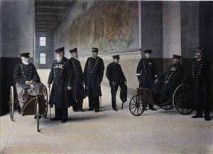 Les Moines Lais: militares inválidos - en 