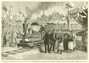 Los primeros ferrocarriles franceses en China
