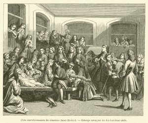Los convulsionarios del cementerio Saint-Medard de French School