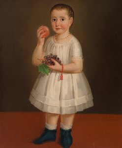 Niña con fruta, c.1840 de French School