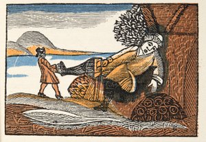 Pulgarcito de Historias o Cuentos del Pasado contados por Mamá Ganso, Con Moralejas, por M Perrault, pub. 1925 de French School