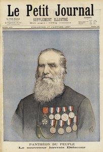 Louis-Joseph-Andre Delacour, marinero y salvavidas francés de French School