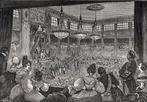 Luis Felipe I es juramentado como rey ante la Cámara de Diputados, 9 de agosto de 1830 - Revolución de 1830: 