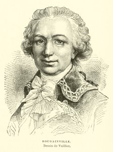 Louis Antoine de Bougainville, almirante y explorador francés de French School