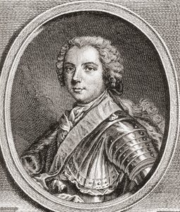 Luis, Delfín de Francia, 1729-1765. Único hijo sobreviviente del rey Luis XV. De Les Heures Libres publicado en 1908. de French School