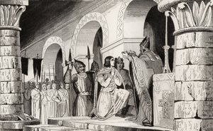 Luis III (863-82) y Carlomán (865-84) coronados juntos, de 