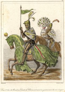 Luis II, llamado el bueno (1337-1410), duque de Borbón (1356), conde de Clermont.