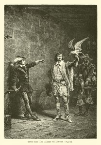 Luis XIII y Albert de Luynes de French School