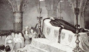 Luis XII (1462-1515) Padre del Pueblo en su féretro, de 