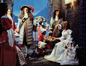 Luis XIV (1638-1715) en Versalles (cera)