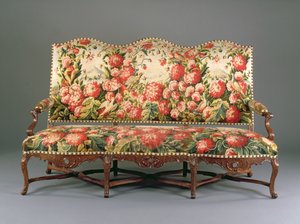 Canapé de Luis XIV, c.1710