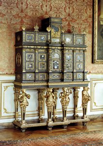Gabinete de joyas de Luis XIV, Taller de Gobelins, c.1685