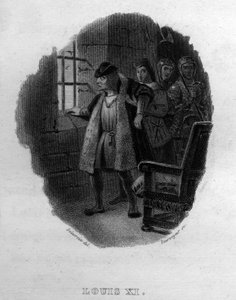 Louis XI Chanson de Beranger en “Obras Completas” (1834) de Pierre Jean de Beranger (1780-1857), poeta y compositor francés de French School
