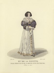 Louise de la Fayette, dama de honor de Ana de Austria, reina consorte del rey Luis XIII de Francia