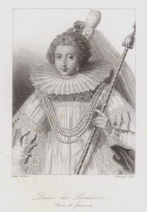 Luisa de Lorena, Reina Consorte de Enrique III de Francia de French School
