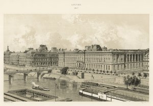 Louvre, 1867 de French School