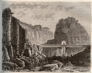 Lozere: rocas de Santa Magdalena