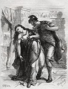La muerte de Lucrecia: Lucrecia (Lucrezia, Lucretia, dama romana del siglo VI a.C.) fue víctima de violencia por su primo Sexto Tarquinio, el hijo de Tarquinio el Soberbio. Se suicidó frente a su esposo, Lucio Tarquinio Colatino, conocido como Ta de French School