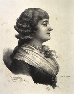 MADAME ROLAND (Marie-Jeanne Roland de la Platière) de French School