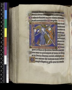 Tercia, del Salterio y Horas de Isabel de Francia, París, c.1265-70 de French School