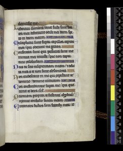 Del Salterio y Horas de Isabel de Francia, París, c.1265-70 de French School