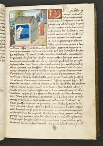 MS Hunter 252 030r Página de Cent Nouvelles Nouvelles, c.1461-62