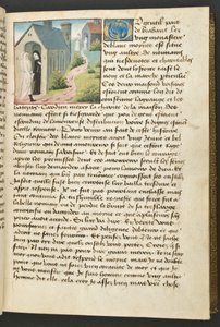 MS Hunter 252 033r Página de Cent Nouvelles Nouvelles, c.1461-62