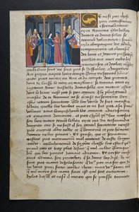 MS Hunter 252 062v Página de Cent Nouvelles Nouvelles, c.1461-62
