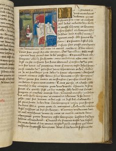 MS Hunter 252 093r Página de Cent Nouvelles Nouvelles, c.1461-62