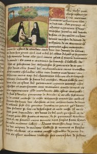 Página de Cent Nouvelles Nouvelles, c.1461-62 de French School