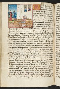 Página de Cent Nouvelles Nouvelles, c.1461-62