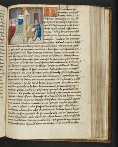 Página de Cent Nouvelles Nouvelles, c.1461-62