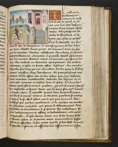 Página de Cent Nouvelles Nouvelles, c.1461-62