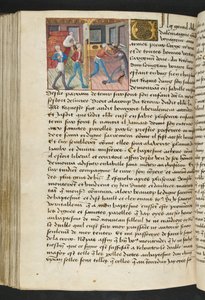 Página de Cent Nouvelles Nouvelles, c.1461-62 de French School