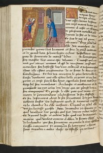 Página de Cent Nouvelles Nouvelles, c.1461-62 de French School